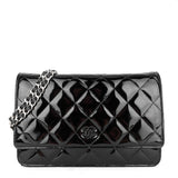 Chanel Patent Leather Wallet on Chain Bag