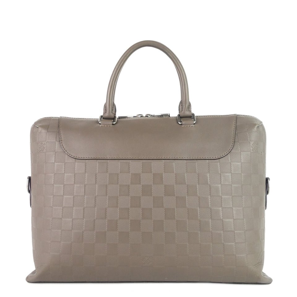 Louis Vuitton Porte-Documents Jour NM Damier Infini Leather Briefcase Bag