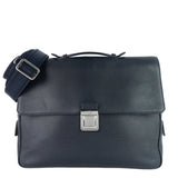 Louis Vuitton Vassili PM Taiga Leather Briefcase Bag
