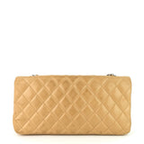 Chanel East West Quilted Lambskin Flap Bag