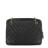 Chanel Chevron Quilted Lambskin Camera Bag