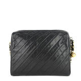 Chanel Quilted Caviar Leather CC Camera Bag