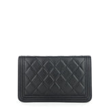 Chanel Boy Caviar Leather Wallet on Chain Bag