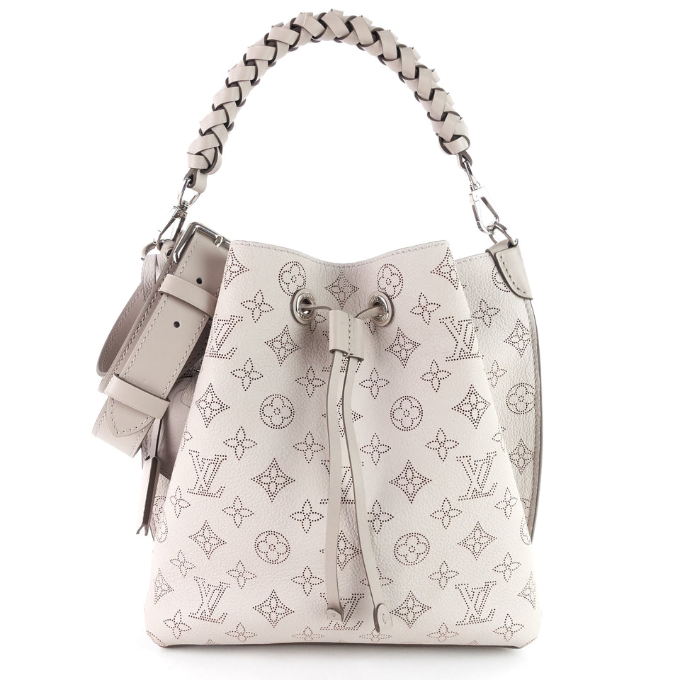 Louis Vuitton Muria Mahina Calfskin Hobo Bag