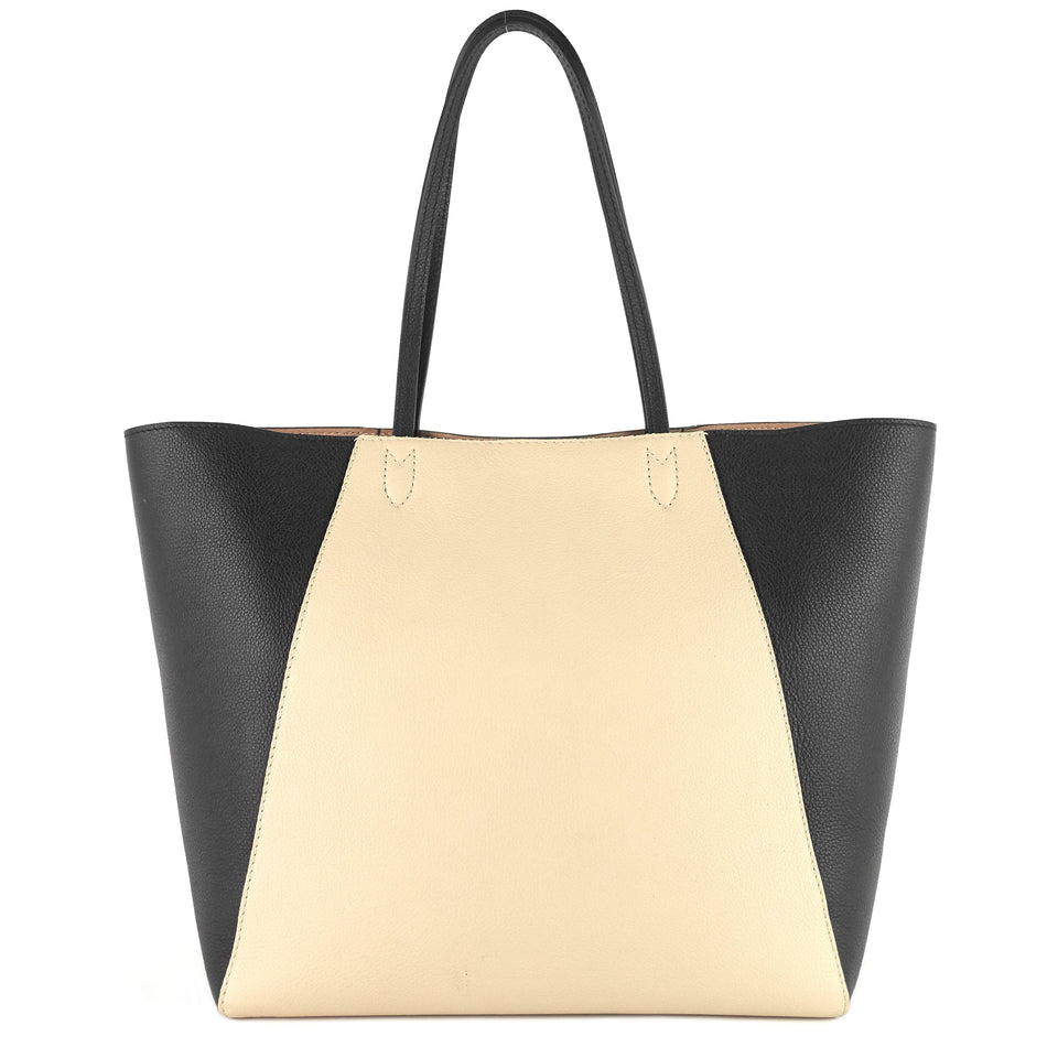 Louis Vuitton LockMe Cabas Calfskin Leather Tote Bag