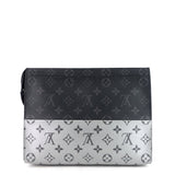 Louis Vuitton Voyage MM Monogram Eclipse Split Pochette Clutch