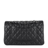 Chanel Double Flap Quilted Caviar Leather Bag
