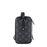 Louis Vuitton Double Phone Eclipse Reverse Canvas Pouch Clutch