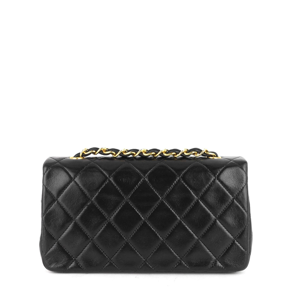 Chanel Lambskin Leather Small Single Flap Bag
