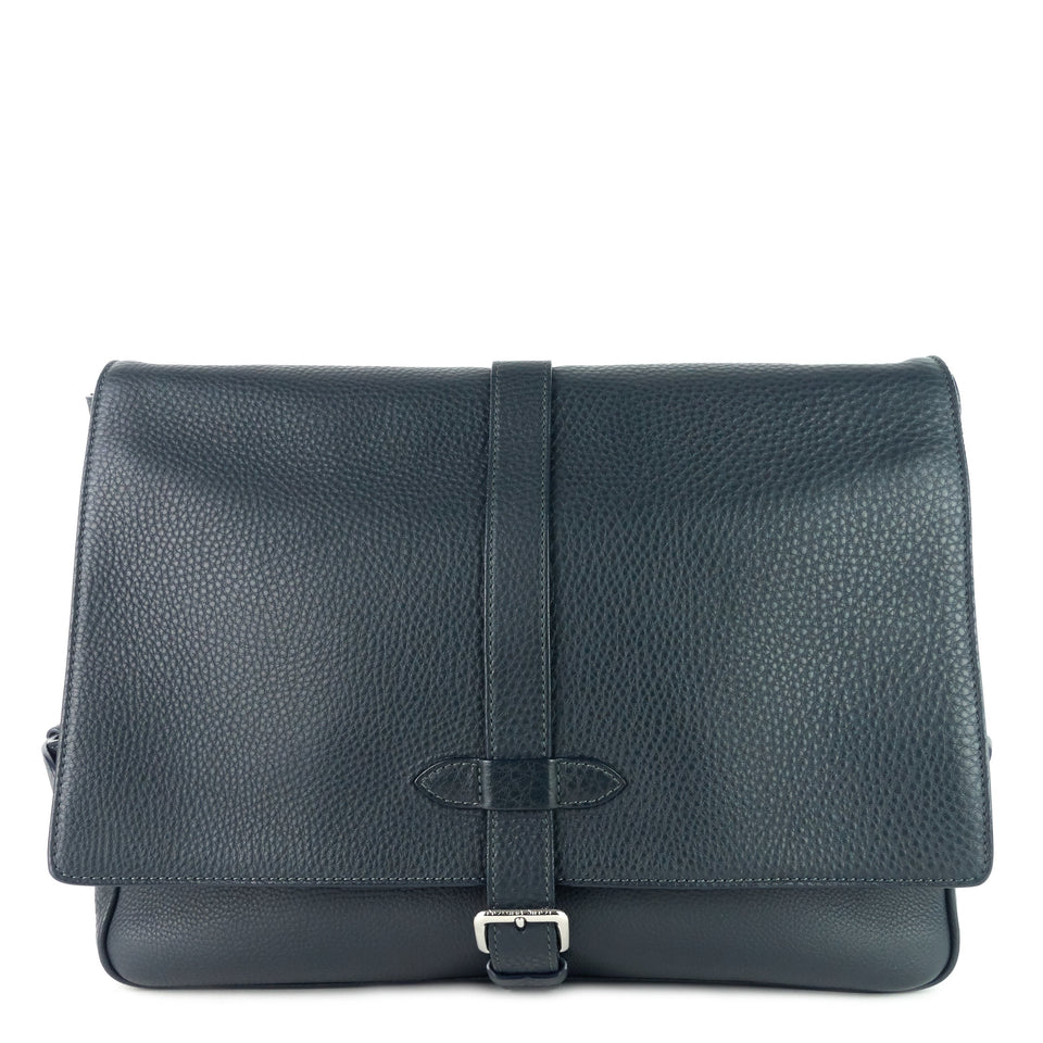 Louis Vuitton Stelios Naxos Leather Messenger Bag