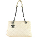 Chanel Chic Small Matelassé Caviar Leather Tote Bag