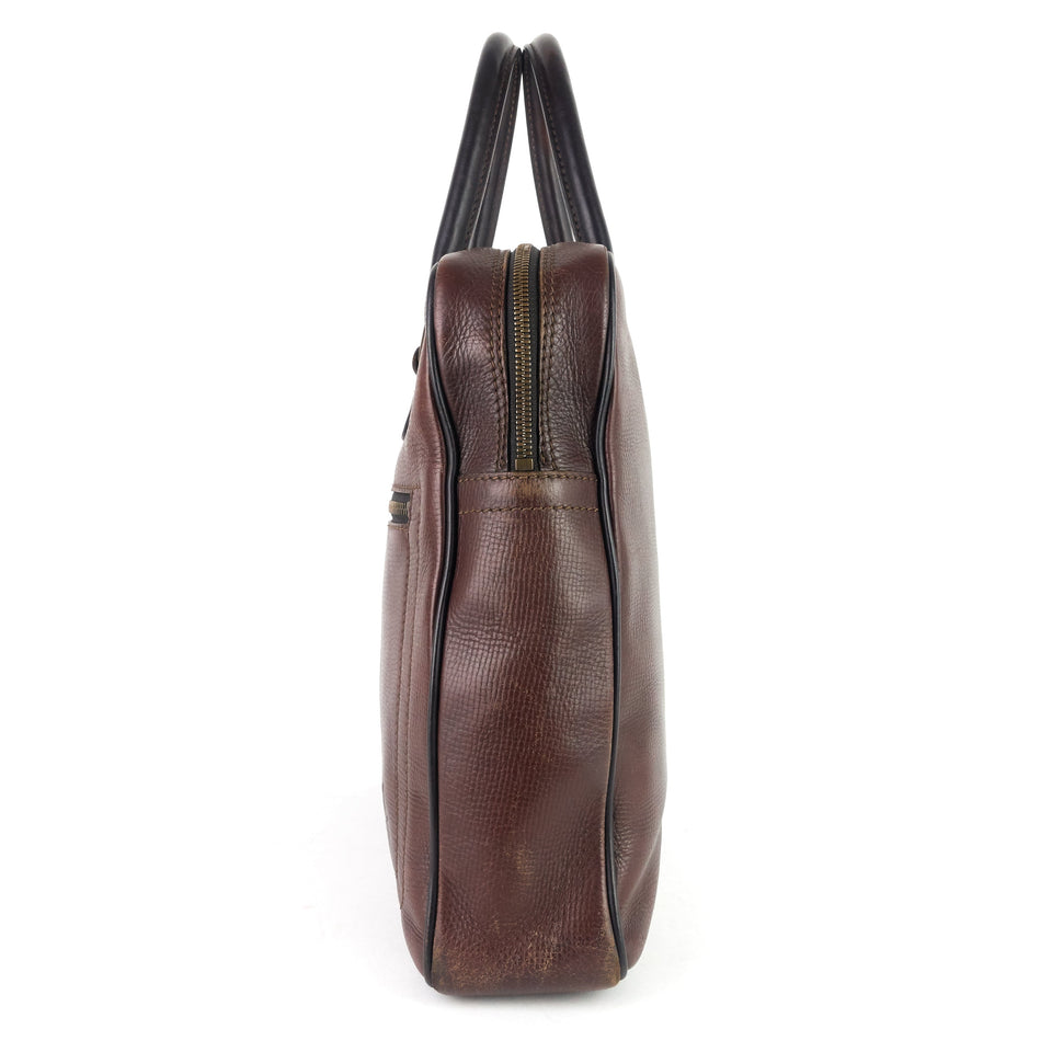 Louis Vuitton Utah Huron Leather Work Bag