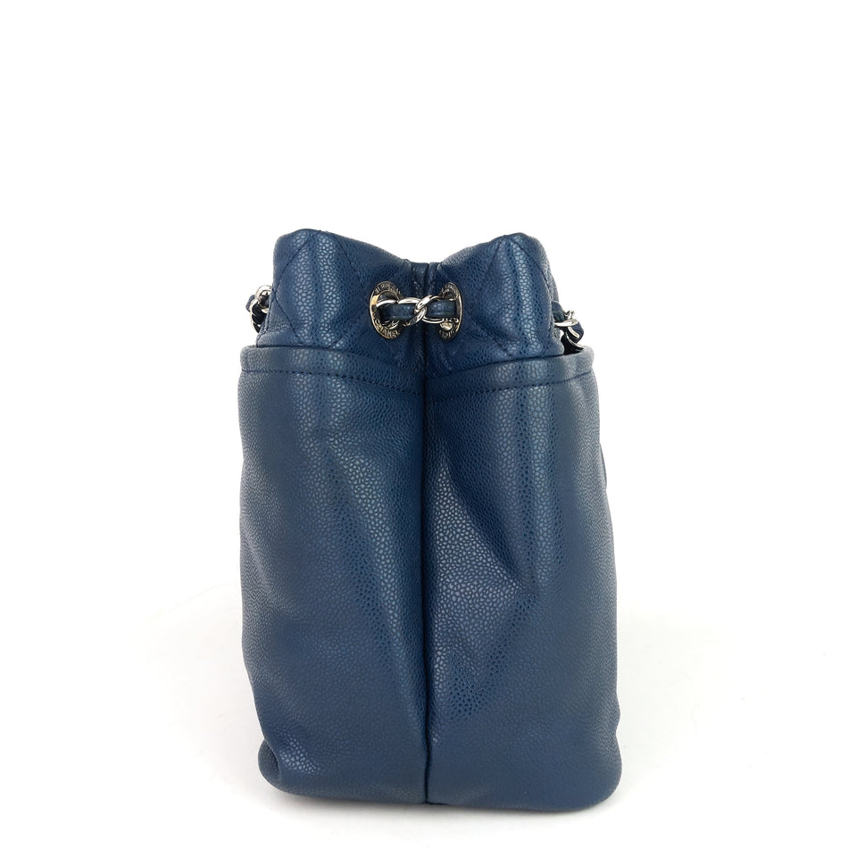 Chanel CC Timeless Caviar Leather Tote Bag