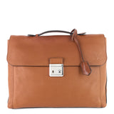 Louis Vuitton Serviette Dorian Taurillon Leather Briefcase Bag