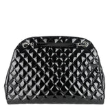 Chanel Just Mademoiselle Large Patent Leather Bag