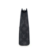 Louis Vuitton Voyage MM Monogram Eclipse Split Pochette Clutch
