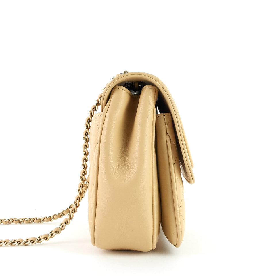 Chanel Lovely Day Square Lambskin Flap Bag