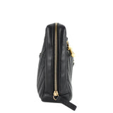 Chanel Chevron Quilted Lambskin Leather Camera Bag