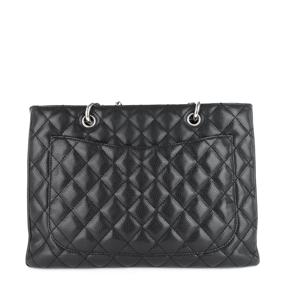Chanel Grand Shopping Tote GST Caviar Leather Bag