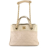 Chanel In The Mix Calfskin Tote Bag