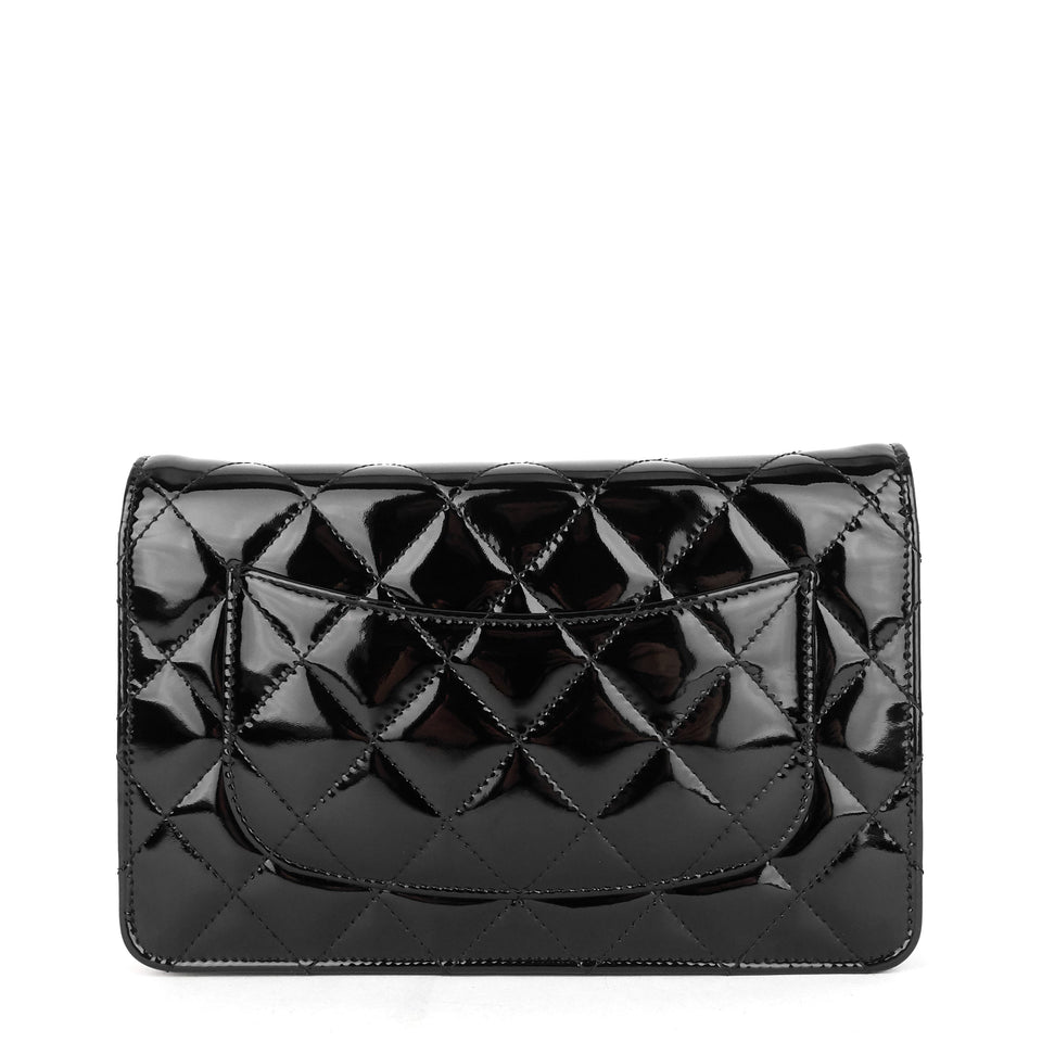 Chanel Patent Leather Wallet on Chain Bag