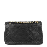 Chanel Double Flap Quilted Lambskin Leather Bag