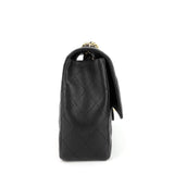 Chanel Classic Single Flap Jumbo Caviar Leather Bag