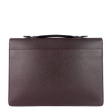Louis Vuitton Serviette Kourad Taiga Leather Briefcase Bag