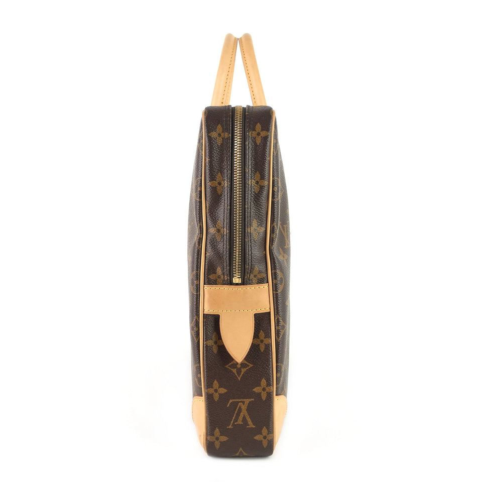 Louis Vuitton Porte-Documents Voyage Monogram Canvas Briefcase Bag