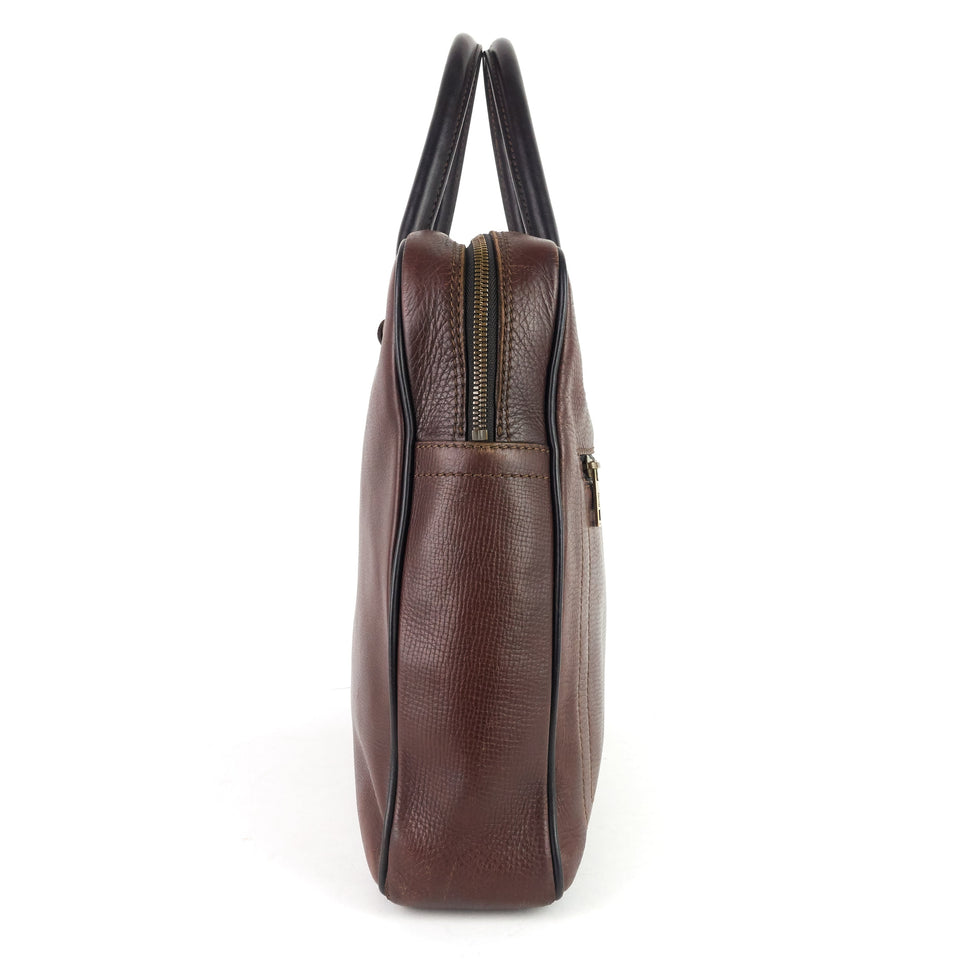 Louis Vuitton Utah Huron Leather Work Bag