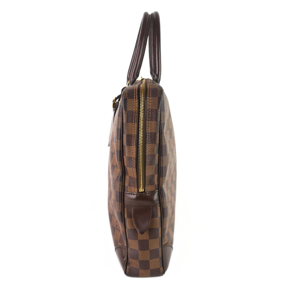 Louis Vuitton Porte-Documents Voyage GM Damier Ebene Canvas Briefcase Bag