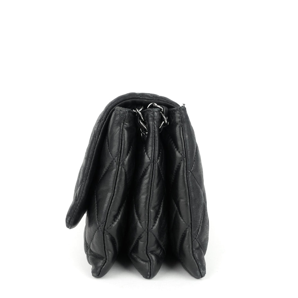 Chanel Accordion Lambskin Flap Bag