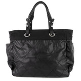 Chanel Paris Biarritz Coated Canvas CC Tote Bag