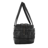 Chanel Choco Bar Quilted Caviar Shoulder Bag