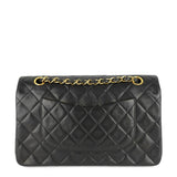 Chanel Double Flap Quilted Lambskin Leather Bag