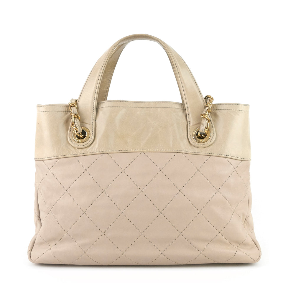 Chanel In The Mix Calfskin Tote Bag