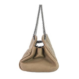 Chanel Just Mademoiselle Medium Caviar Leather Bowler Bag