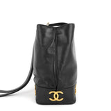 Chanel Lambskin CC Bucket Bag
