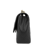 Chanel Classic Single Flap Jumbo Caviar Leather Bag