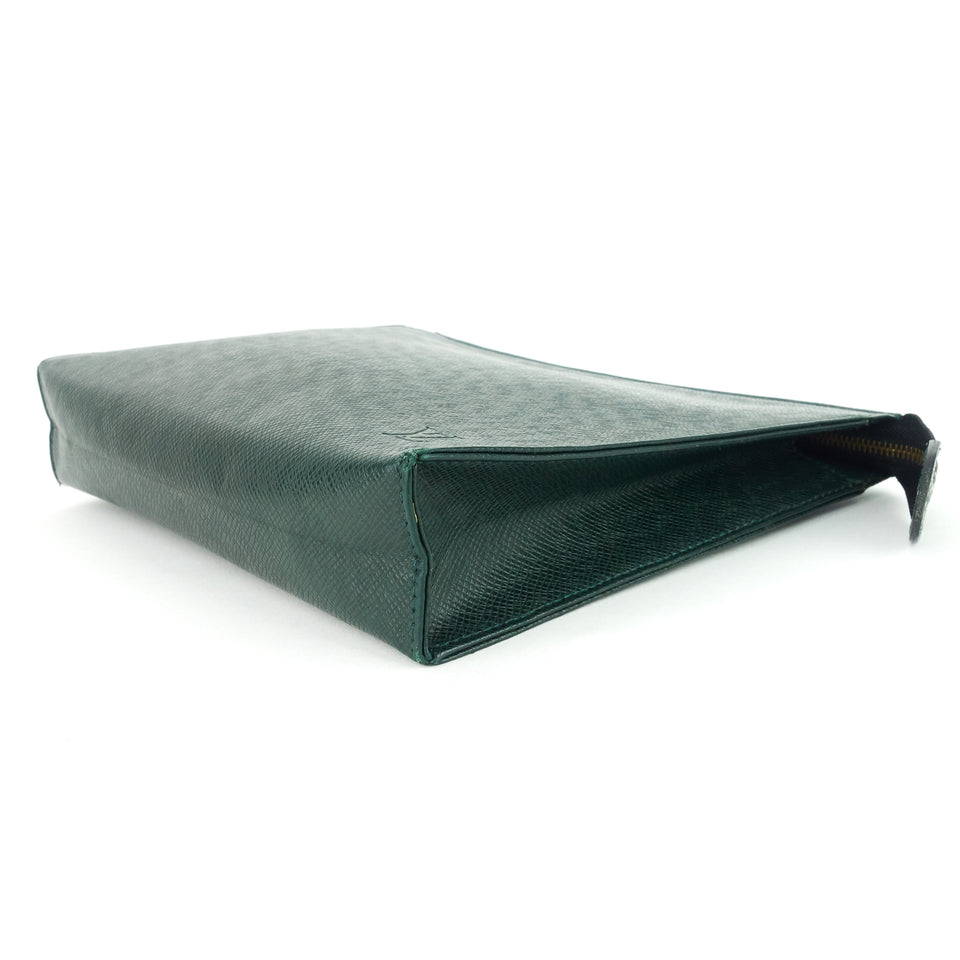 Louis Vuitton Toiletry 26 Epicea Taiga Leather Pouch Clutch