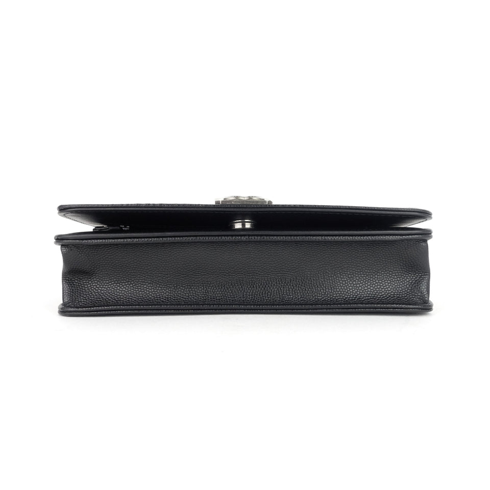 Chanel Boy Caviar Leather Wallet on Chain Bag