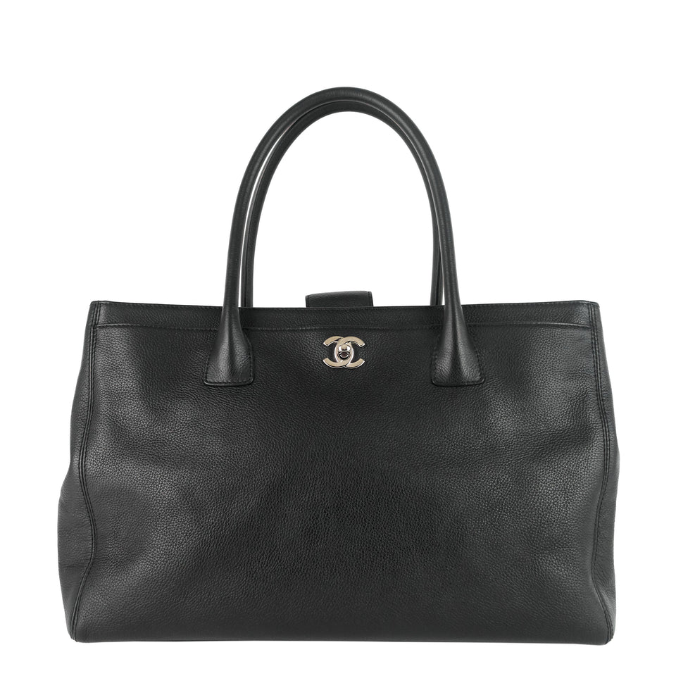 Chanel Chanel Cerf Executive Caviar Leather Tote Bag