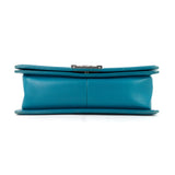 Chanel Boy Old Medium Lambskin Leather Bag