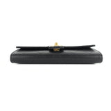 Chanel Chic Pearls Flap Goatskin Leather Clutch with Chain Bag