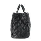 Chanel Retro Chain Large Calfskin Leather Shopping Tote Bag