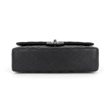 Chanel Double Flap Quilted Caviar Leather Bag