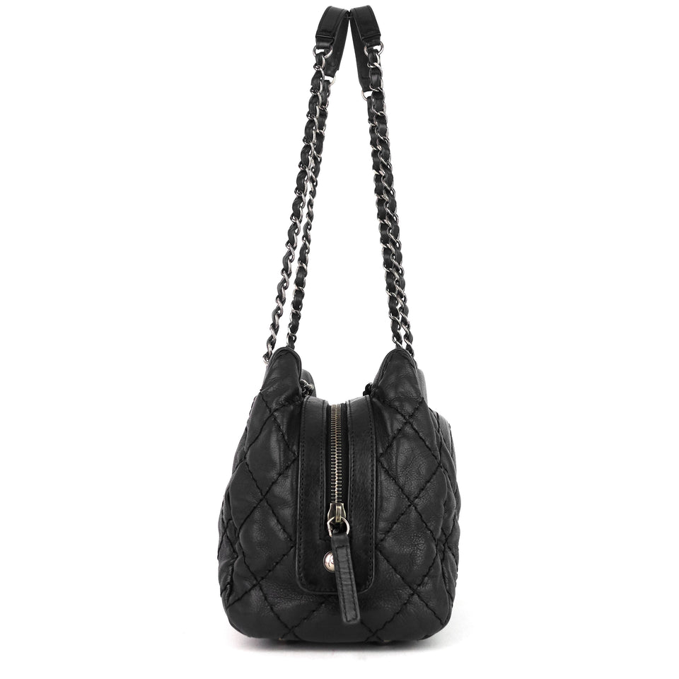 Chanel Stitch It Small Calfskin Shoulder Bag