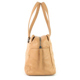 Chanel Choco Bar Caviar Shoulder Bag