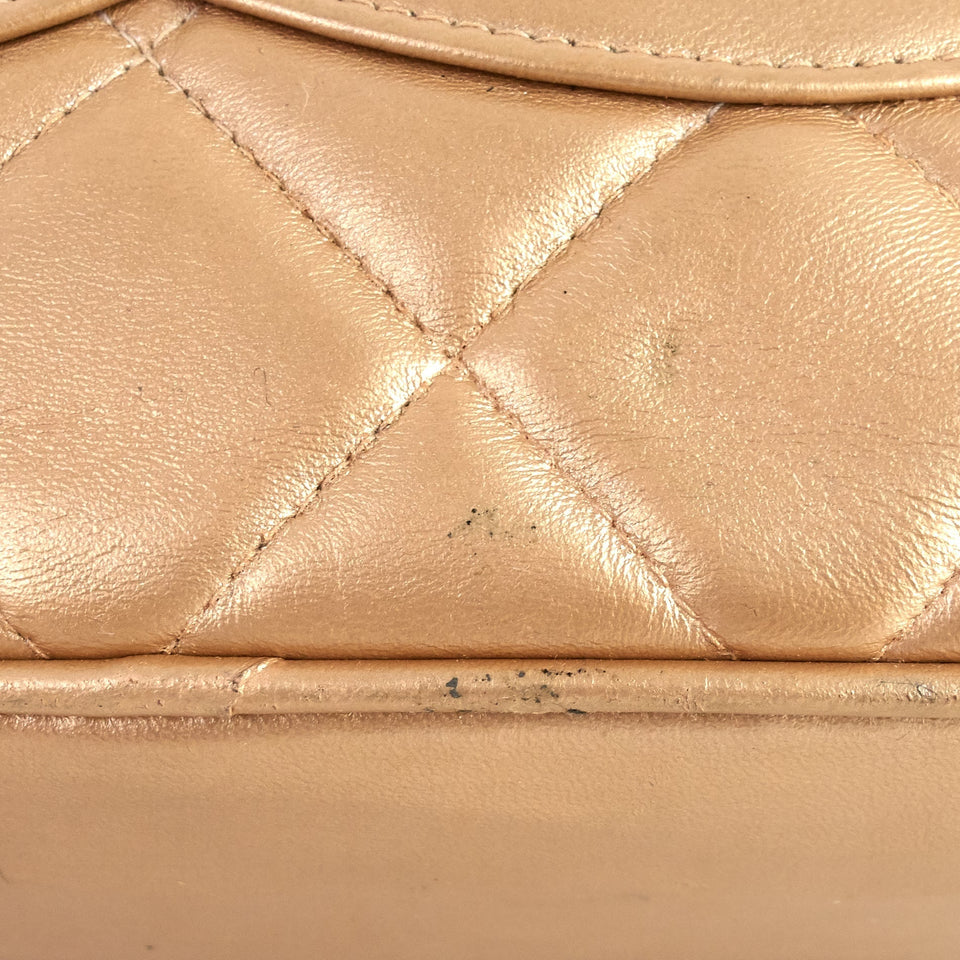 Chanel Medallion Lambskin Tote Bag