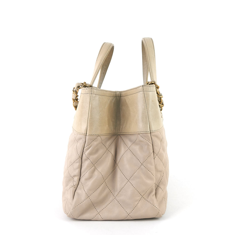 Chanel In The Mix Calfskin Tote Bag